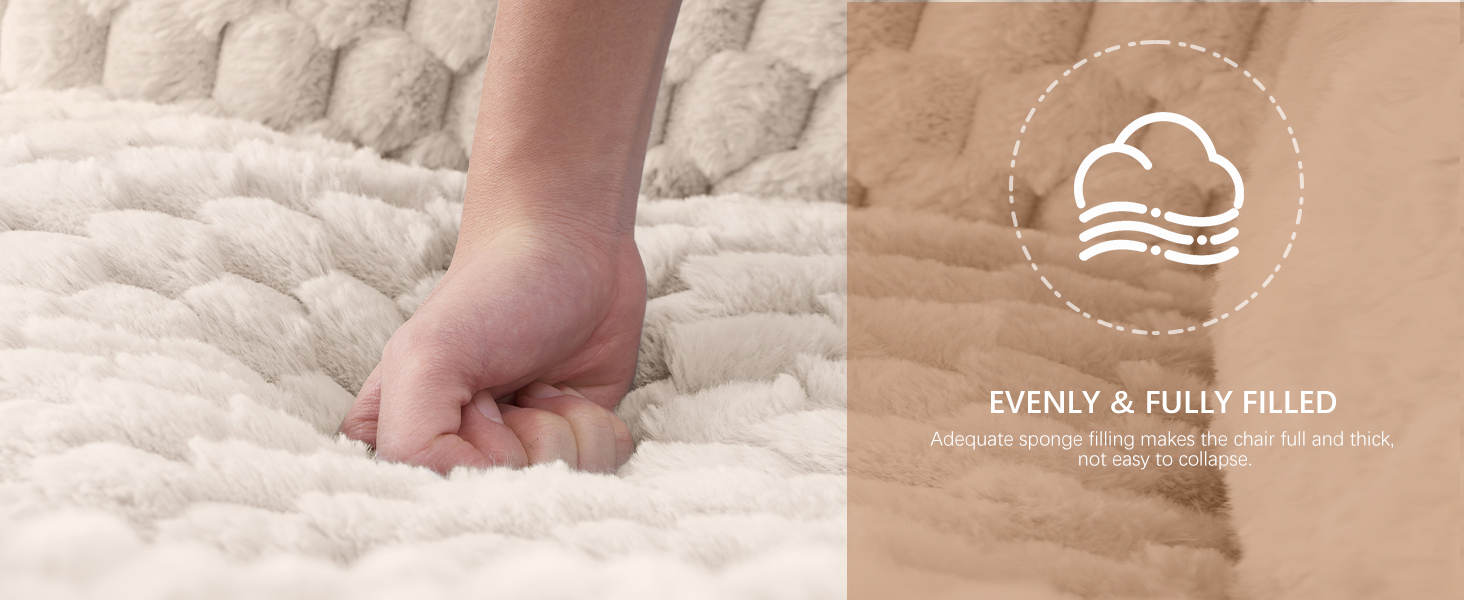 Fotoliu tip Bean Bag Oversized pentru Relaxare cu Taburet – imagine detaliu 3